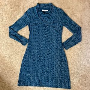 Carve Designs cowl neck long sleeve dress